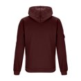 thumbnail image 6 of ZUKMRJPC Men's Fleece-Lined Zip Up Hoodie Long Sleeve Solid Color Thickened Hooded Jacket Winter Warm Athletic Sweatshirt with Pockets, 6 of 8