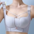 thumbnail image 5 of Bra Lingerie for Everyday Comfort - Full Coverage Wireless Bra with Side Support and Lift for Plus Size Everyday Wear, 5 of 5