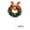 C, variant on Mini Christmas Wreaths,Christmas Cake Topper Wreath Decorations,Seasonal Mini Wreath Dessert Topper Ornament for Xmas Party Baking Table Cupcake Decor,10 PCS