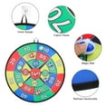 thumbnail image 2 of BKSDUEH Large Dart Board for Family, 26" Dartboard Set with 16 Sticky Balls and 2 Hooks for Sports Party Game, 2 of 7