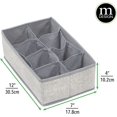thumbnail image 3 of Caja de almacenamiento para niños (juego de 3) - cesta de almacenamiento de polipropileno con 8 compartimentos para calcetines, baberos, etc. - también como caja de almacenamiento para juguetes, 3 of 5