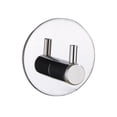 thumbnail image 4 of DOLITY 304Stainless Steel Hook Strong Adhesive Door Rear Coat Hook - 14-1-R-L Sliver, 1 PCS Round, 4 of 9