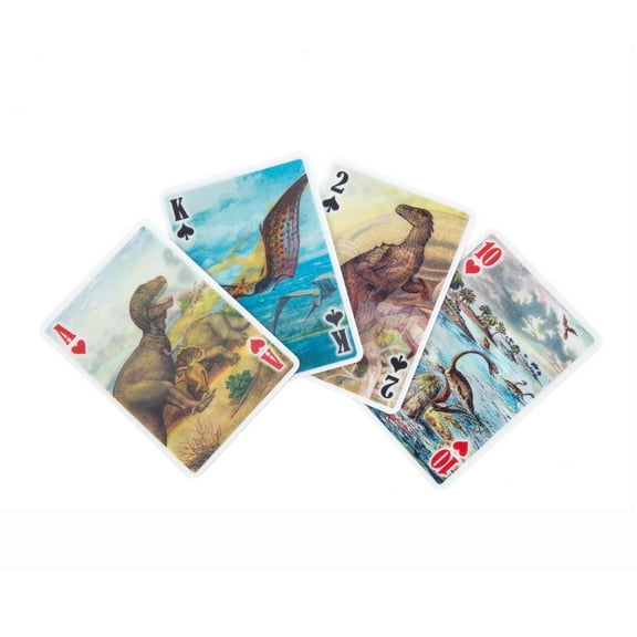 Kikkerland 3D Dino Playing Cards