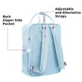 thumbnail image 4 of Mochila casual KALIDI para portátil de 15 pulgadas para acampar, azul, 4 of 7