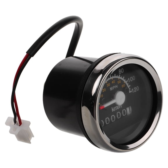 OUNONA Precision Mechanical Motorcycle Speedometer Tachometer with Plastic and Iron Materials