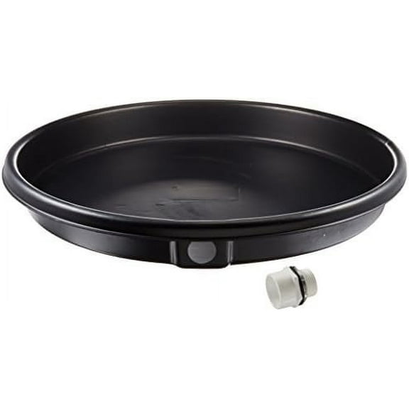 AP12934 Plastic Water Heater Drain Pan With Fittings, 20-Inch