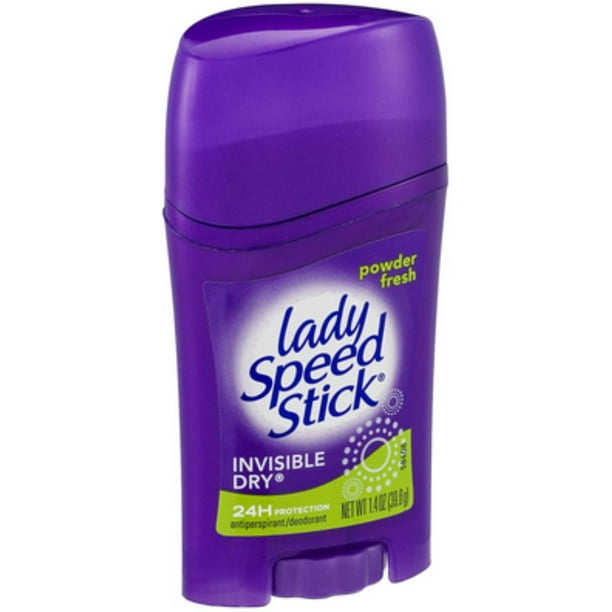 Lady Speed Stick Antiperspirant Deodorant Invisible Dry Powder Fresh 1.