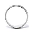 thumbnail image 3 of Mens Solid 950 Platinum Brushed Comfort Fit 6mm Wedding Ring Band, 3 of 3