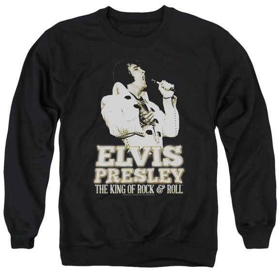 Elvis Presley - Golden - Crewneck Sweatshirt - XX-Large