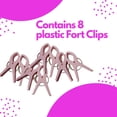 thumbnail image 3 of Kit de construcción Fort Pickle & Olive ez clipz para niños con manta, 3 of 9