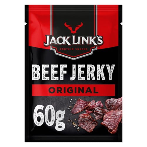 Jack Links Original Beef Jerky 60g, British Import (Pack of 3)