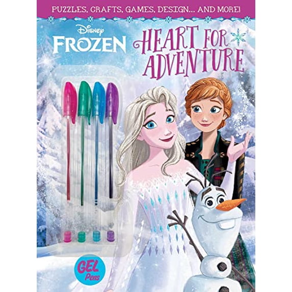 Pre-Owned Disney Frozen: Heart for Adventure Color & Craft: With 4 Gel Pens (Paperback) 1645886913 9781645886914
