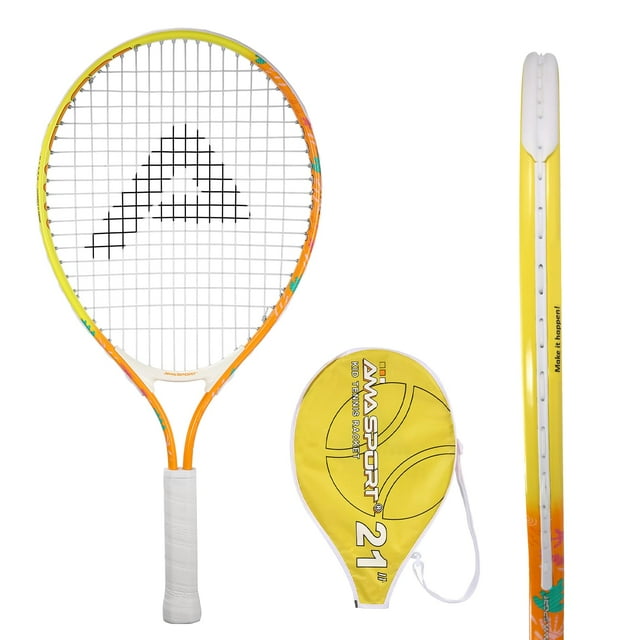 Raqueta de tenis para niños AMA SPORT 21" ligera con bolsa