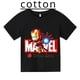 thumbnail image 2 of 2024 Moda de verano Niños Superhéroe Iron Man Camiseta de manga corta para niños y niñas Camiseta de verano de manga corta para niños, 2 of 4