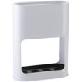 thumbnail image 3 of XINQIHANG Support de Parapluie pour Bâtons de Marche, Support de Rangement d'Angle Stable et Gain de Place pour Entrée de Supermarché, Blanc, 3 of 7