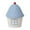 Blue and White, variant on Baoblaze Cotton Rope Woven Basket Sundries Container with Cover Large Capacity Decorative Blue and White