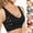 Black-A, variant on Wireless Plus Size Bra – Breathable Seamless Comfort Bra for Yoga & Sleep with Full Coverage Support