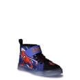 thumbnail image 5 of Spiderman Little & Big Boys Lighted Hi Top Sneakers, 5 of 6