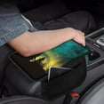 thumbnail image 4 of Yuyamidu Tree Car Armrests Storage Cover Starry Sky Center Console Cover for Car Van SUV Anti-Scratch Auto Arm Rest Cushion Pad Protector Vehicle Decor Accessories, 4 of 7