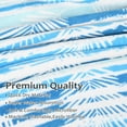 thumbnail image 6 of Catalonia Microfiber Surf Poncho,Water Absorbent Changing Towel Robe,Aqua, 6 of 7