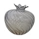 thumbnail image 4 of Jarrón de flores de cristal, decoración, regalo moderno, maceta con forma de granada, jarrón de flores para Gris, 4 of 9