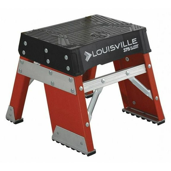 Louisville Step Stand,375 lb. Ld Cap.,Fiberglass FY8001