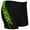 Green, variant on Mens Quick Dry Swim Trunks Patchwork Swim Brief Square Leg Swimming Jammer Shorts Summer Beach Shorts for AdultPlus Size Swimming Pants L-4XL