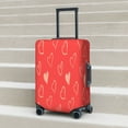 thumbnail image 6 of Honeii Cute love heart Elastic Luggage Cover, featuring double-sided printing, is the ideal companion for travel, business trips, and daily use(not included suitcase )-Large, 6 of 7