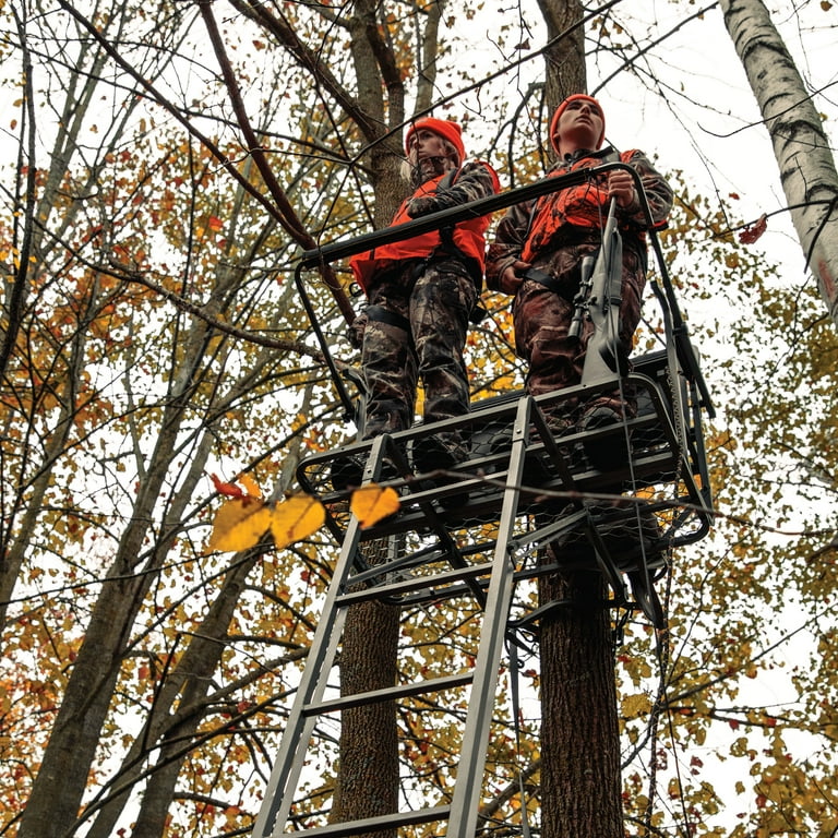 Rivers Edge® TwoPlex™ LS 2-Man Ladder Stand, 17'1” Height
