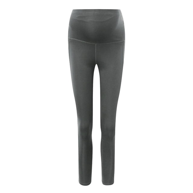 Leggings de Maternité pour Femmes, Pantalons de Yoga de Grossesse avec Poches