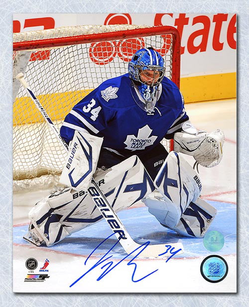 Autographed Leafs Goalie 11x14 Photo 