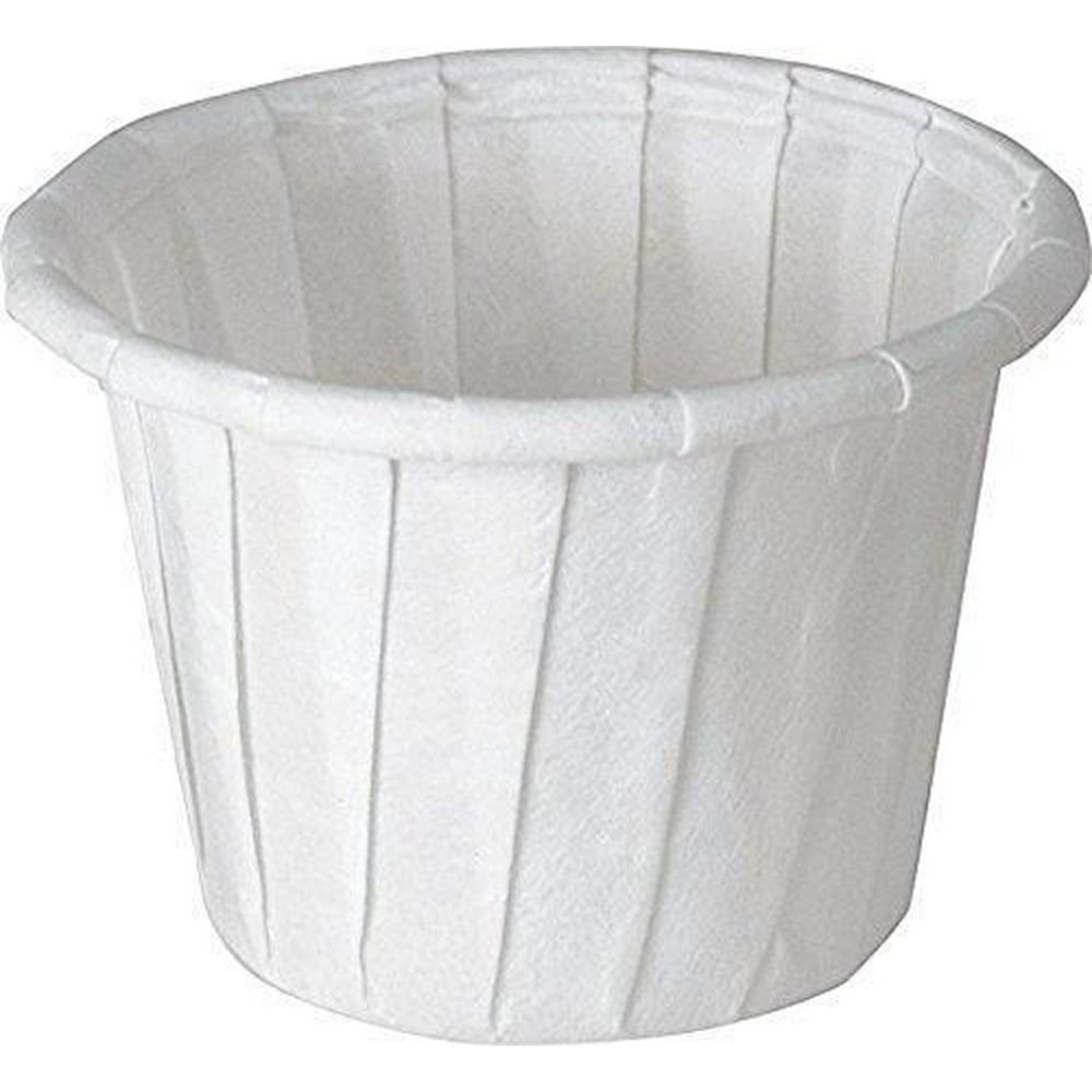 SOLO 0752050 Paper Medicine Cups, 3/4 oz, 500 Box