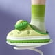 thumbnail image 5 of Zapatillas de algodón de suela gruesa para mujer en otoño e invierno, ropa exterior con lazo nuevo, interior para el hogar, además de zapatillas de algodón cálidas e impermeables de terciopelo para in, 5 of 5