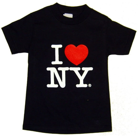 I Love NY Tee-shirt Noir Classique pour Enfants