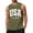Green, variant on Men's USA Patriotic Tank Top with American Flag Graphic and Sleeveless Design Featuring Bold Print for Independence Day 2026 Memorial Day Beige L