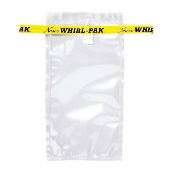 Whirl-Pak Sampling Bag,Clear,7 oz.,7" L,PK500 B00992