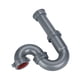 thumbnail image 1 of Sifón Universal Para Lavabos Y Fregaderos - Desagüe Lavabo Tubular - Sifón Regulable - Negro Mate JFHHH pequeña, 1 of 4