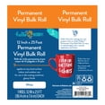 thumbnail image 3 of Hello Hobby 12" x 25' White Permanent Craft Vinyl Bulk Roll, 3 of 7