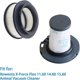 thumbnail image 5 of Juego de accesorios de repuesto de filtro Hepa de 4 piezas para Rowenta x-force Flex 11,60 14,60 15,60 Animal Rh9, 5 of 5