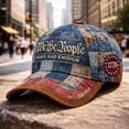 thumbnail image 2 of UngA 250th Anniversary USA Hat Embroidered American Bald Eagle Statue of Liberty & Liberty Bell 1776-2026 Commemorative Adjustable Baseball Cap for Men Women,One Size, 2 of 4