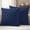 Navy Blue, variant on Orange Morocco Outdoor Waterproof Throw Pillow Covers 24x24 Set of 2, Geometric Leaf Diamond Lattice Abstract Decorative Pillowcases Cushion Pillowcase for Couch Sofa Patio Outside Pillow Protector
