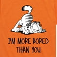 thumbnail image 3 of Garfield - More Bored Than You - Toddler And Youth Short Sleeve Graphic T-Shirt, 3 of 5
