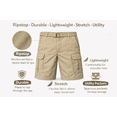 thumbnail image 7 of Men’s Cargo Shorts Casual Cotton (34, Navy), 7 of 7