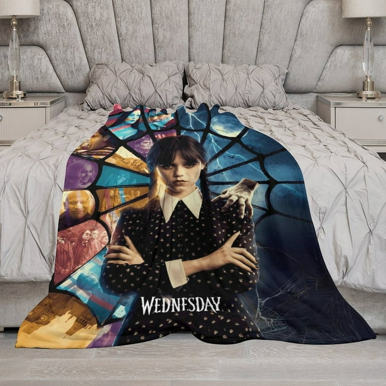 Wednesday Addams Super Soft Throws Blanket Ultra Soft Flannel
