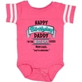 thumbnail image 3 of Inktastic Happy Birthday, Daddy Best Ever in Blue Boys or Girls Baby Bodysuit, 3 of 5