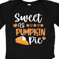 thumbnail image 4 of Inktastic Thanksgiving Sweet As Pumpkin Pie Boys or Girls Long Sleeve Baby Bodysuit, 4 of 5