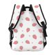 thumbnail image 4 of Fotbe Hand Drawn Strawberry Mochila Casual con Estampado para Escuela, Viajes y Actividades al Aire Libre - Duradera, Ligera y Cómoda, 4 of 5