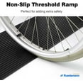thumbnail image 5 of Ruedamann 1.4" Rise Non-Skid Solid Rubber Wheelchair Ramp for Wheelchairs,Holds Up to 1500 lbs,Threshold Ramp Used for Thresholds,Doorways and Bathroom, 5 of 8