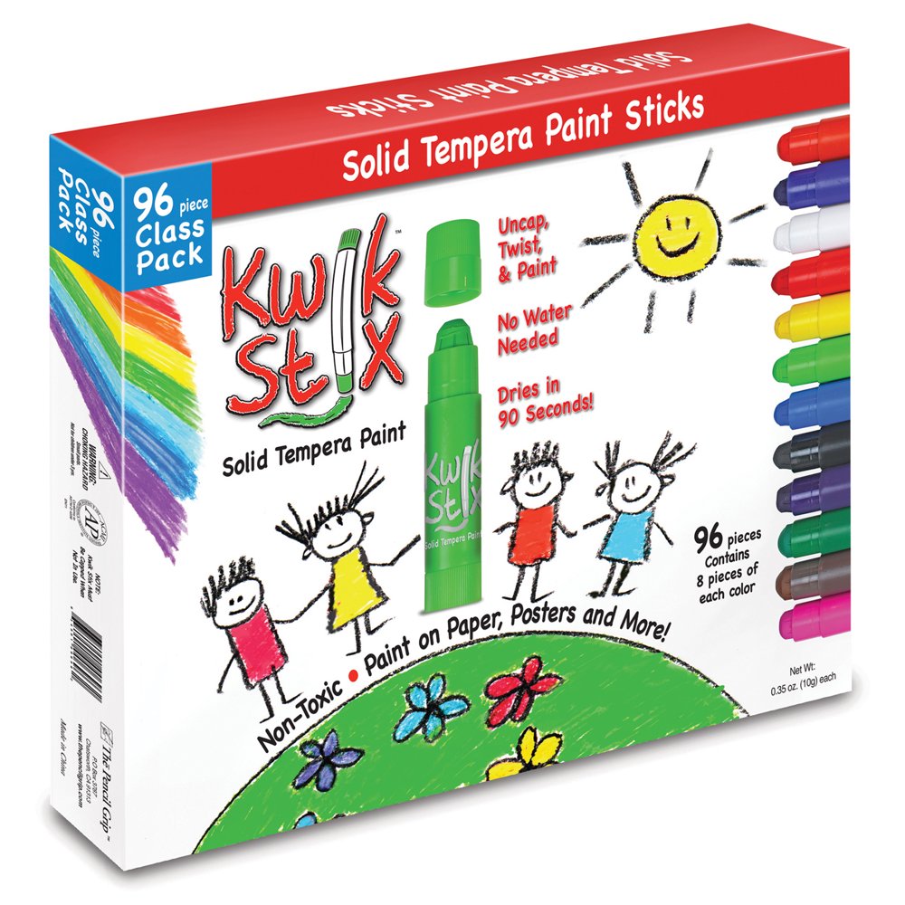 Kwik Stix Tempera Paint 96 pc Classpack Set