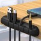thumbnail image 5 of Organizador de cables de silicona Soporte de cables Cable de gestión de enrollador de cables USB Soporte de clips adhesivos para mouse, 5 of 7